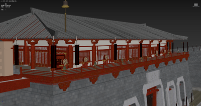 京都 城楼模型-历史建筑模型库-3ds Max(.max)模型下载-cg模型网