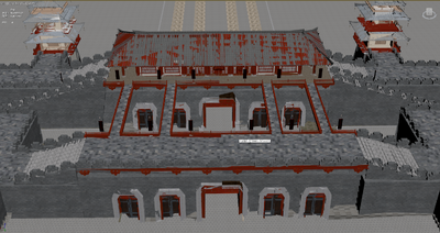 京都 城楼模型-历史建筑模型库-3ds Max(.max)模型下载-cg模型网