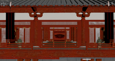 京都 城楼模型-历史建筑模型库-3ds Max(.max)模型下载-cg模型网