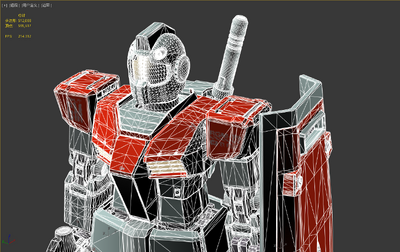RGM-79 吉姆高达模型-机器人/机甲模型库-3ds Max(.max)模型下载-cg模型网