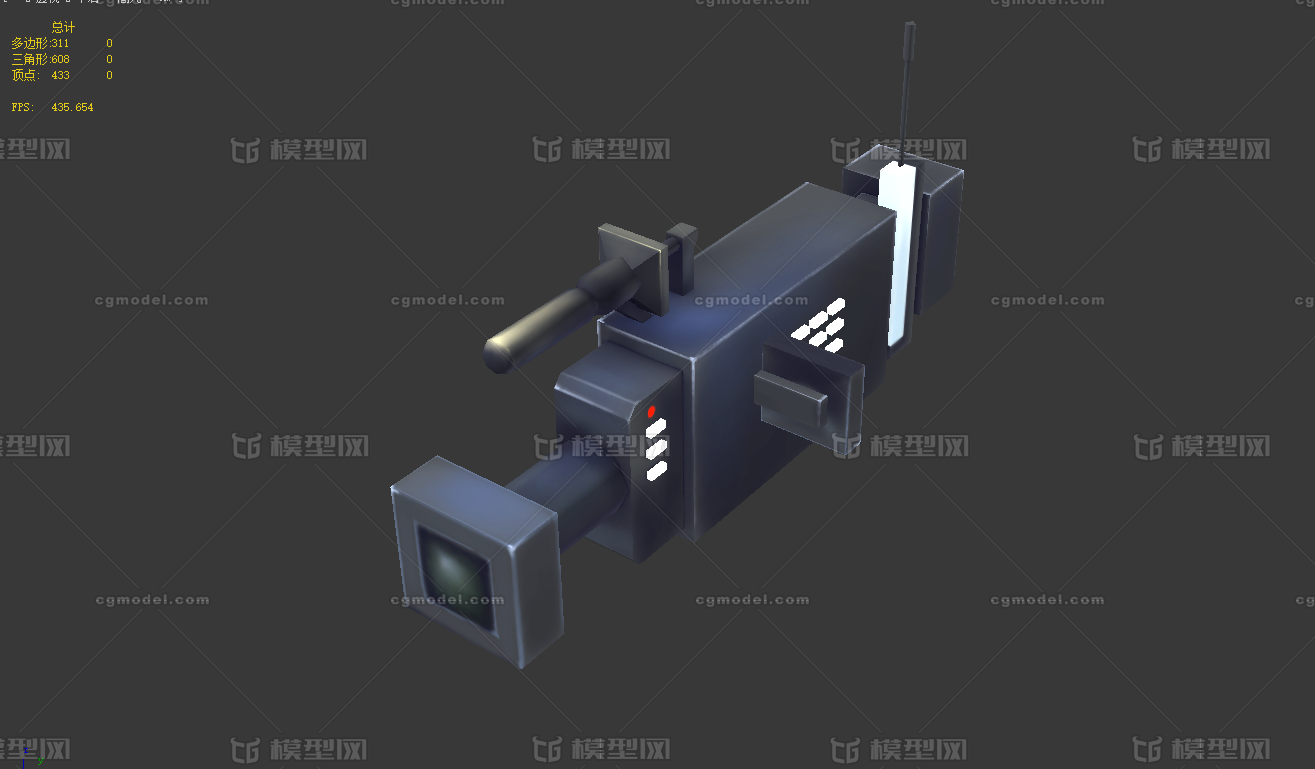 摄像机 摄影机模型-道具模型库-FBX(.fbx)模型下载-cg模型网