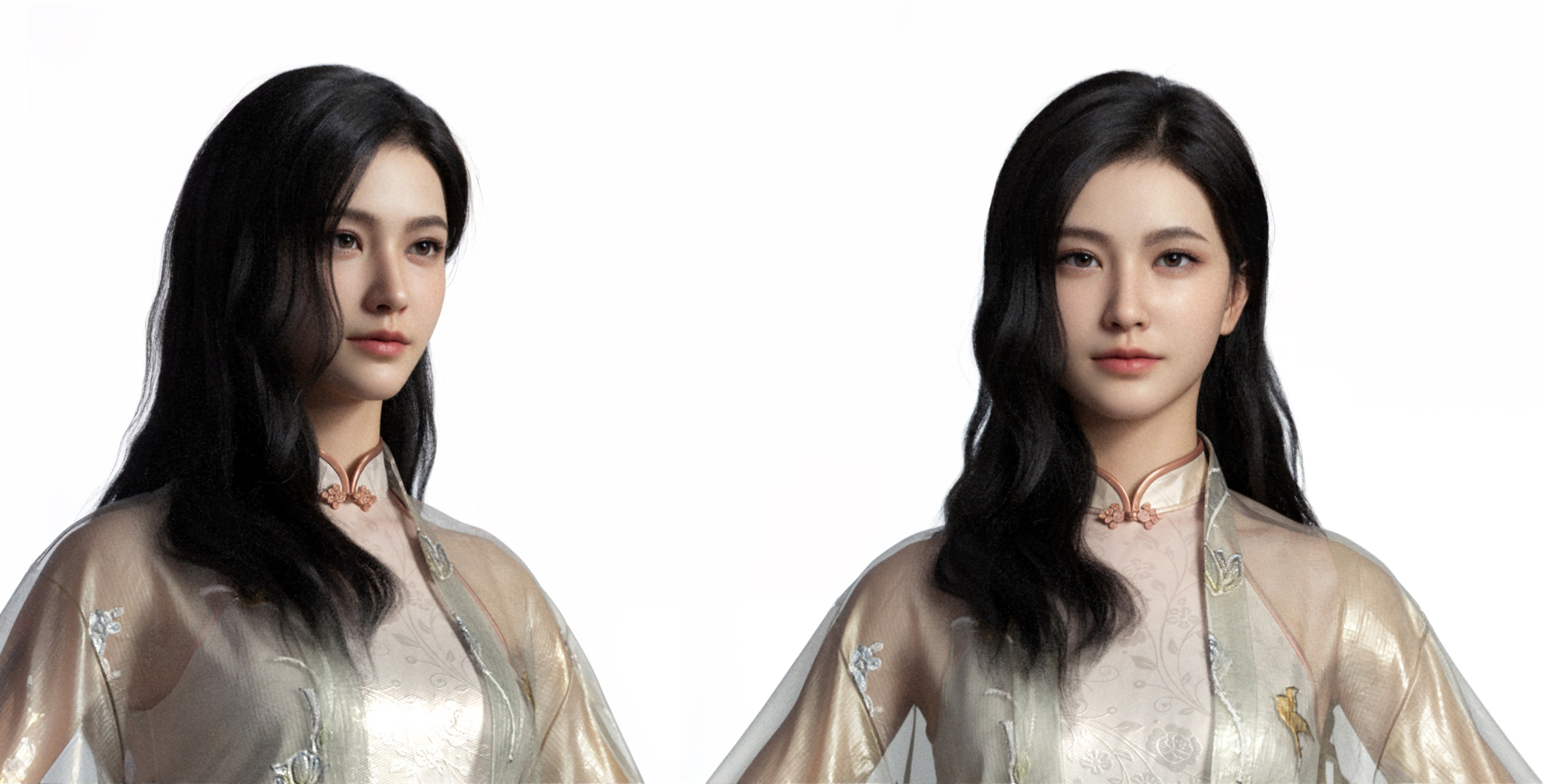 数字人[楚楚]模型 - 角色/人物/生物 - 作品模型 - CG模型网
