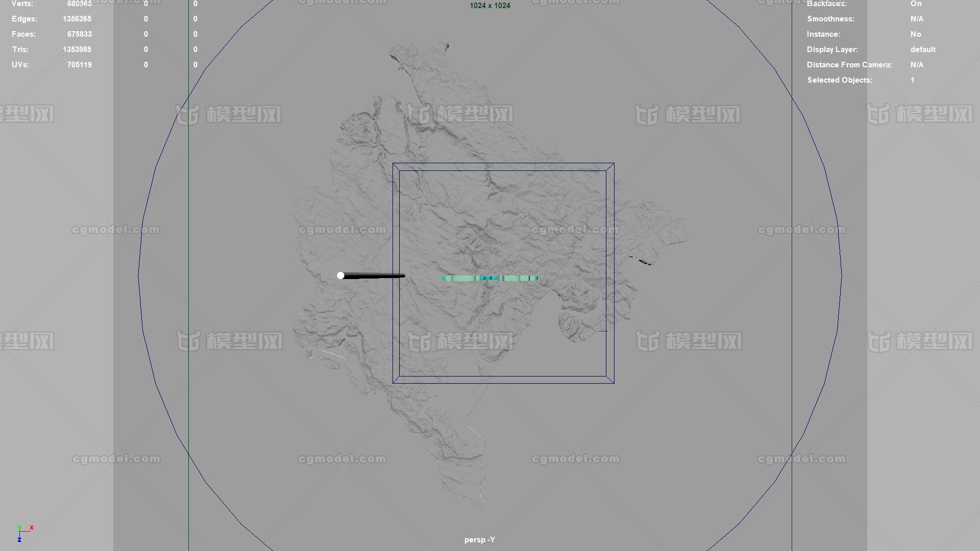 黑山卫星地图Montenegro map模型-地形模型库-Maya(.ma/.mb)模型下载-cg模型网