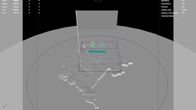 黑山卫星地图Montenegro map模型-地形模型库-Maya(.ma/.mb)模型下载-cg模型网
