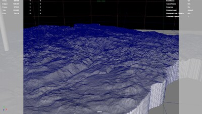 黑山卫星地图Montenegro map模型-地形模型库-Maya(.ma/.mb)模型下载-cg模型网