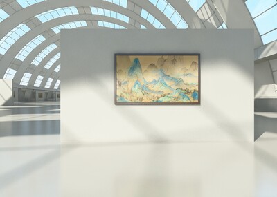 美术馆场景 片头动画模型-现代场景模型库-3ds Max(.max)模型下载-cg模型网