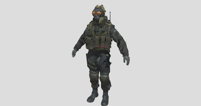 CSGO FBI模型-男人模型库-Blender(.blend)模型下载-cg模型网