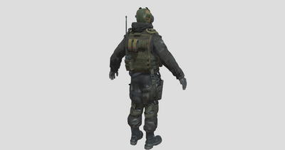 CSGO FBI模型-男人模型库-Blender(.blend)模型下载-cg模型网
