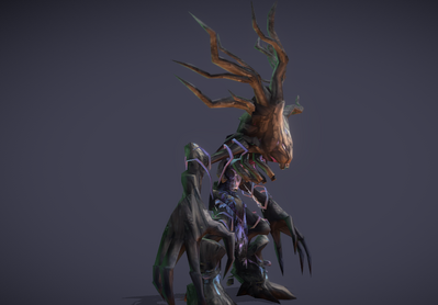树妖 树精模型-神话类模型库-Blender(.blend)模型下载-cg模型网