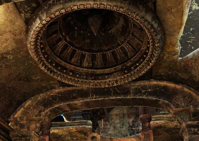残破废弃的古神邪教庙宇祭拜圣地 C537模型-古代场景模型库-3ds Max(.max)模型下载-cg模型网