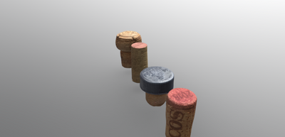 红酒塞子 瓶塞子模型-个人用品模型库-Blender(.blend)模型下载-cg模型网