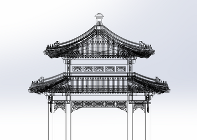 北京颐和园知春亭建模文件STL格式模型-历史建筑模型库-STL(.stl)模型下载-cg模型网