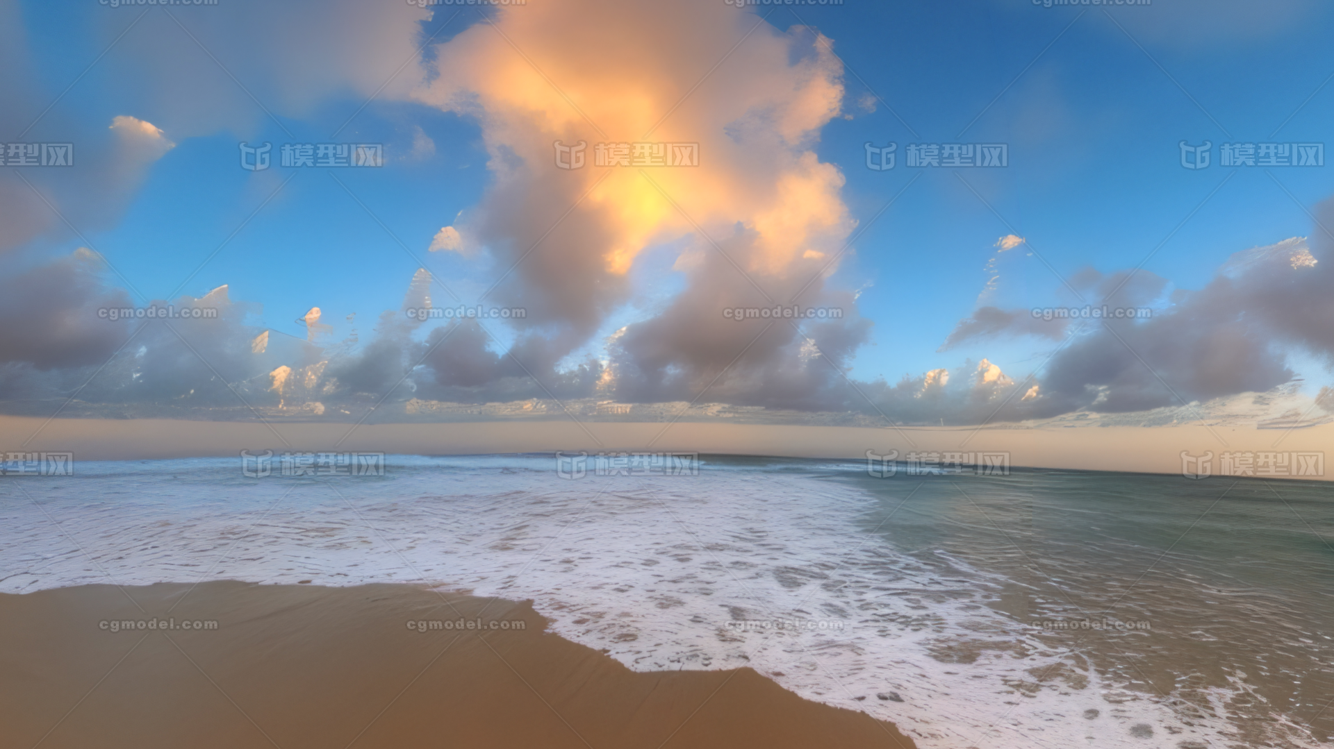 天空盒 全景图模型-自然场景模型库-3ds Max(.max)模型下载-cg模型网