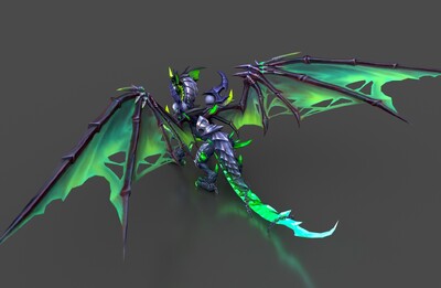 魔幻毒龙 魔龙模型-神话/幻想模型库-FBX(.fbx)模型下载-cg模型网