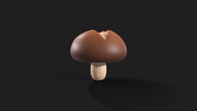 卡通香菇 卡通蘑菇模型-真菌模型库-3ds Max(.max)模型下载-cg模型网