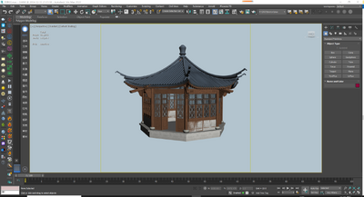 28款中国古亭子模型模型-历史建筑模型库-3ds Max(.max)模型下载-cg模型网
