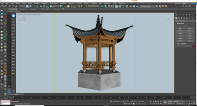 28款中国古亭子模型模型-历史建筑模型库-3ds Max(.max)模型下载-cg模型网