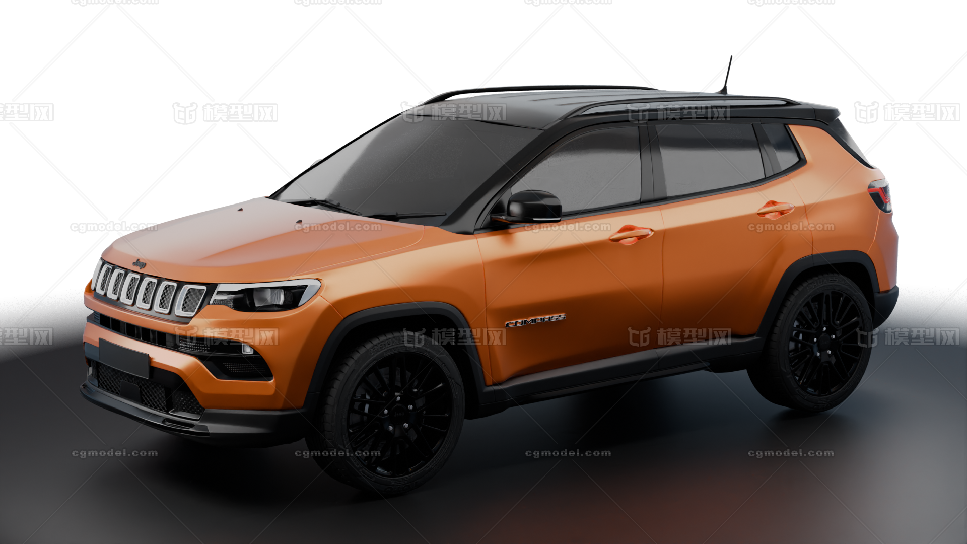 吉普 指南者模型-越野车模型库-3ds Max(.max)模型下载-cg模型网