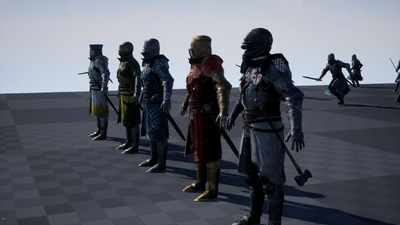 Knights-骑士模型-男人模型库-FBX(.fbx)模型下载-cg模型网