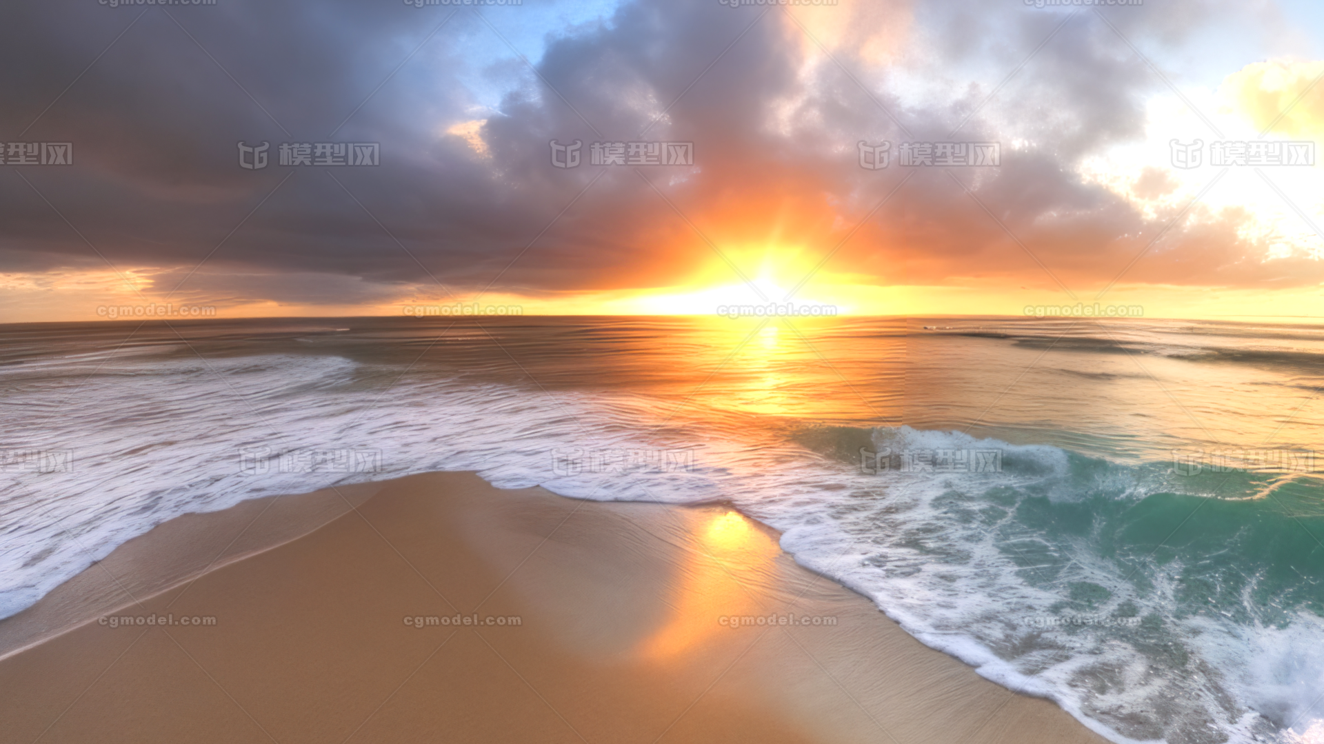 天空盒 全景图模型-自然场景模型库-3ds Max(.max)模型下载-cg模型网