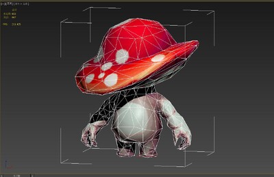 卡通 蘑菇人模型-异形怪物模型库-FBX(.fbx)模型下载-cg模型网