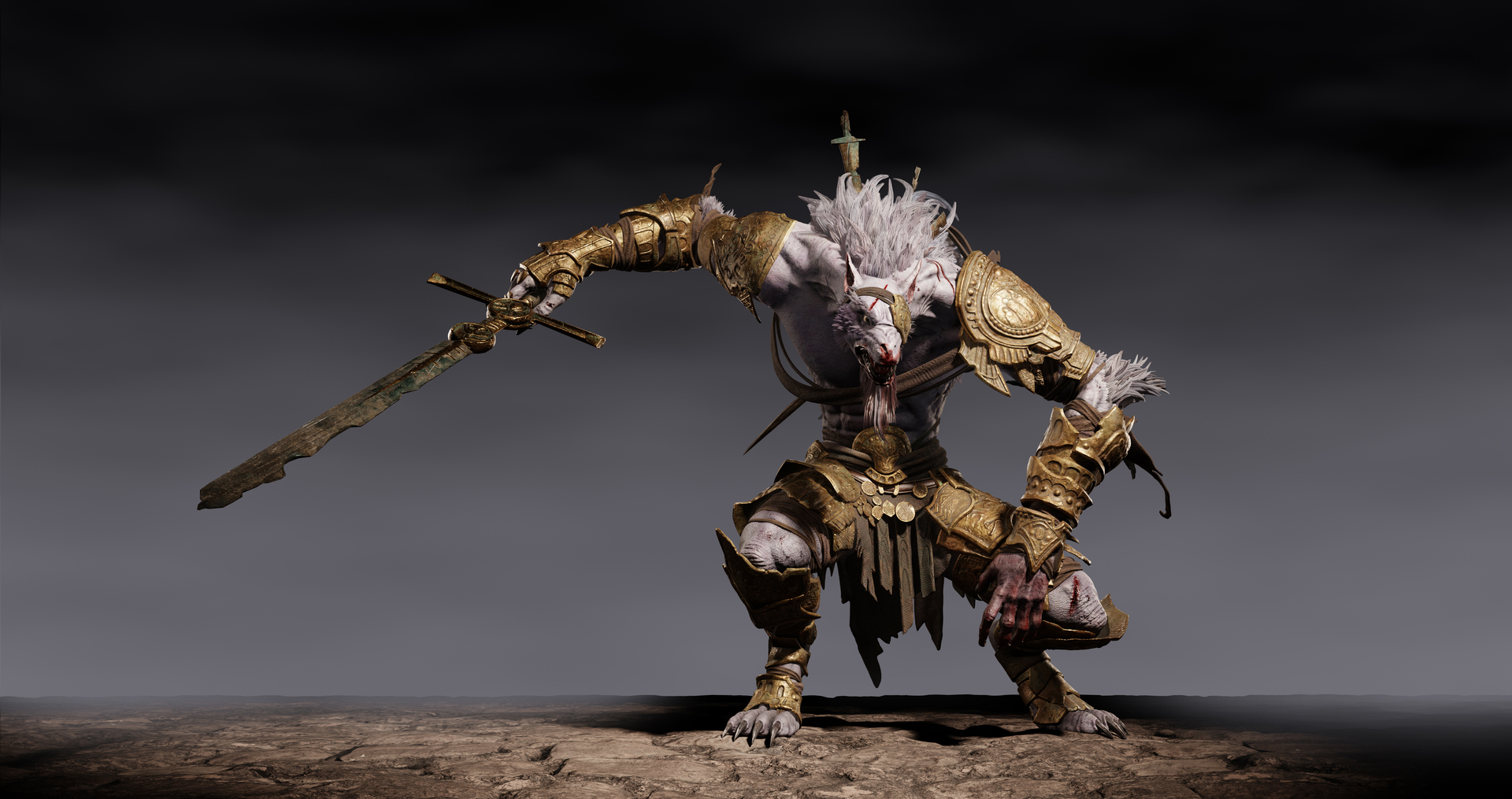 Werewolf_Exercise模型 - 角色/人物/生物 - 作品模型 - CG模型网