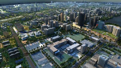 城市超大地图 城市规划模型-现代场景模型库-3ds Max(.max)模型下载-cg模型网