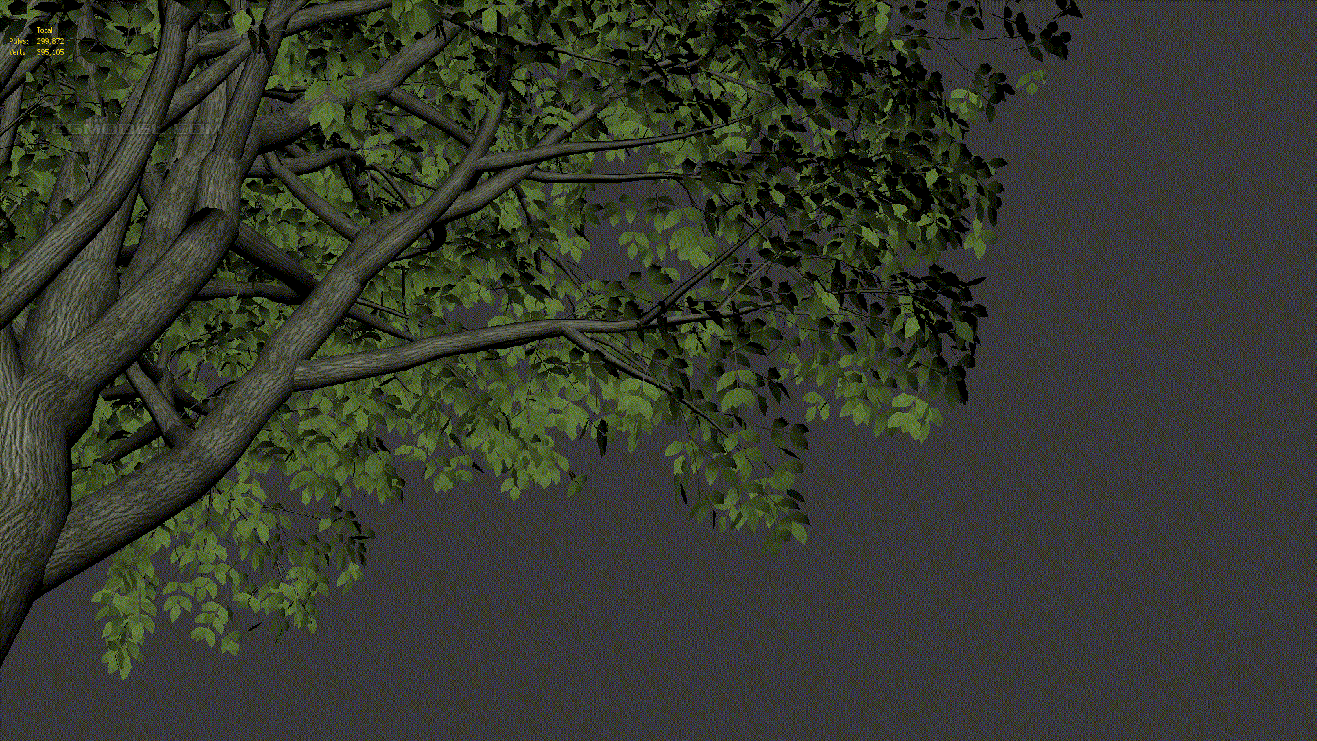 动树 大树模型-树木模型库-3ds Max(.max)模型下载-cg模型网