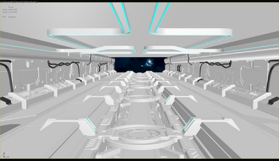 科幻场景隧道 太空科技模型-科幻场景模型库-3ds Max(.max)模型下载-cg模型网