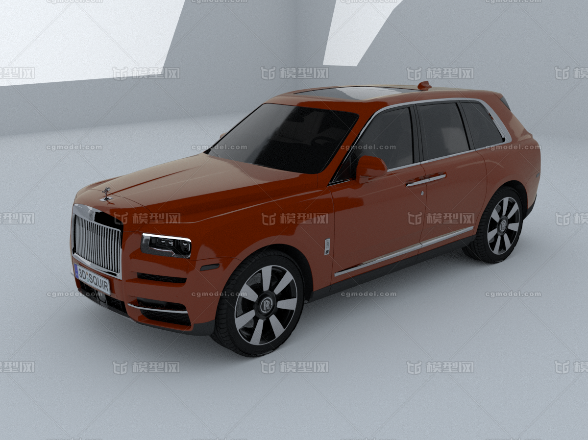 劳斯莱斯·库利南 Rolls-Royce模型-轿车模型库-FBX(.fbx)模型下载-cg模型网