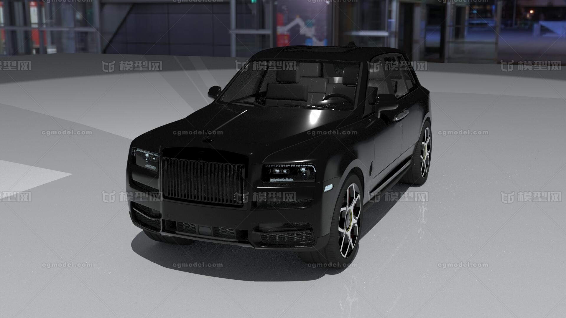 劳斯莱斯·库利南 2020模型-轿车模型库-3ds Max(.max)模型下载-cg模型网
