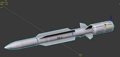 标准6防空导弹模型-火炮器械模型库-3ds Max(.max)模型下载-cg模型网