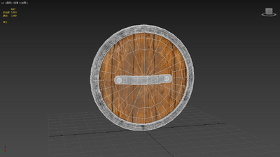 圆盾 古代盾牌模型-防具模型库-3ds Max(.max)模型下载-cg模型网