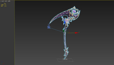 卡通 死神镰刀模型-冷兵器模型库-FBX(.fbx)模型下载-cg模型网