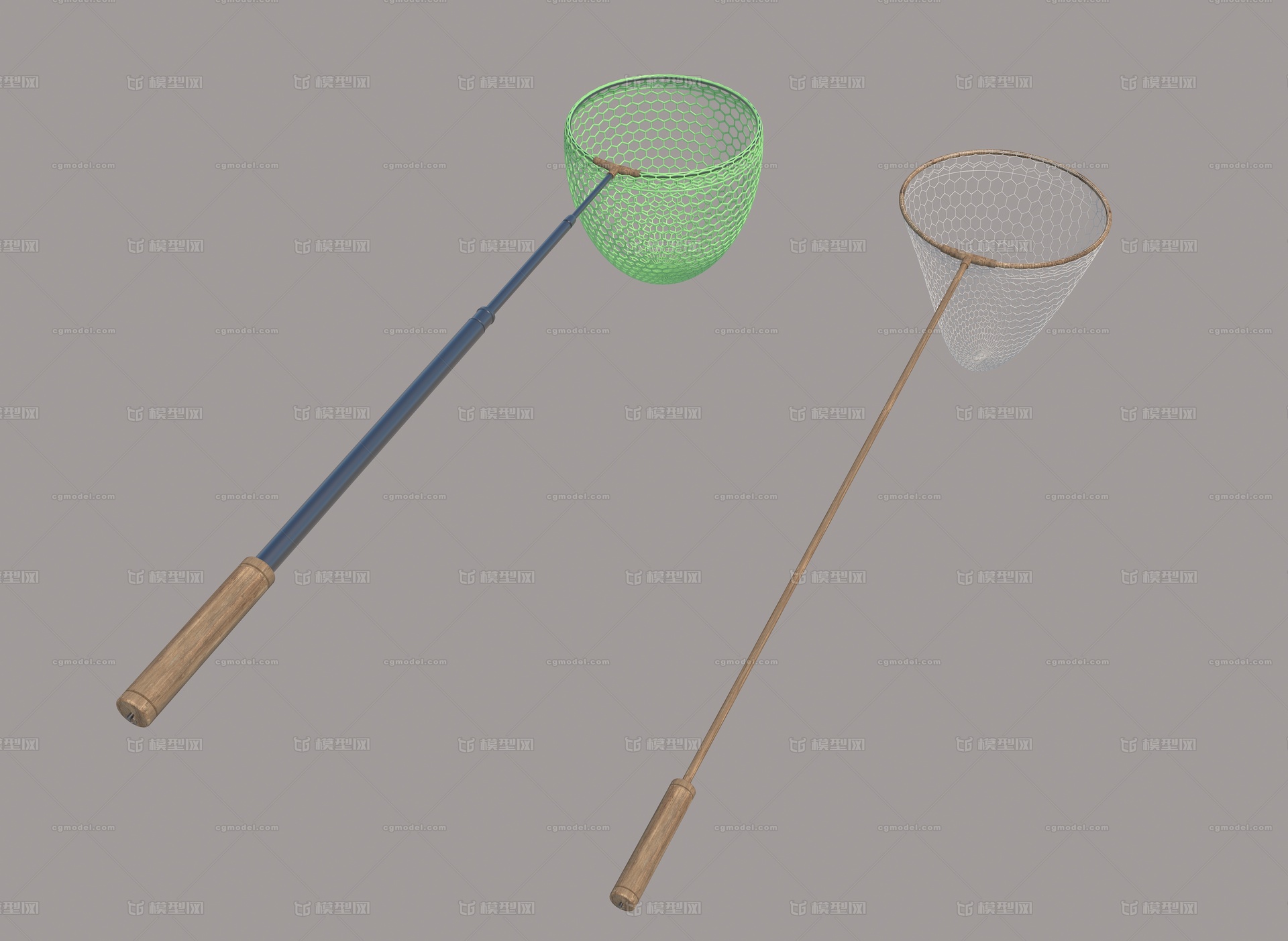 捕虫网 抄网模型-运动/户外/健身模型库-3ds Max(.max)模型下载-cg模型网