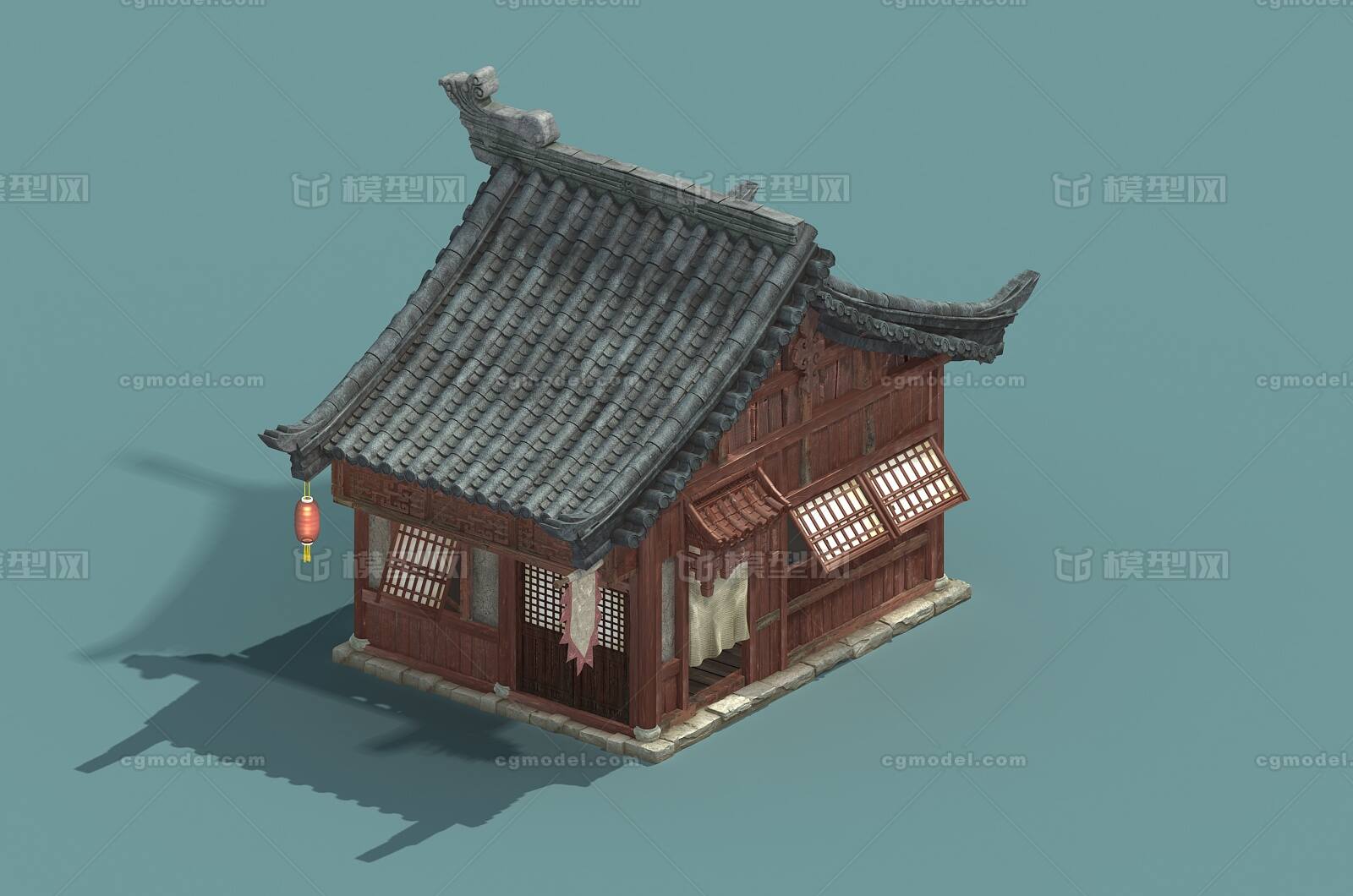 古建筑楼房灯塔古代建筑老建筑旧房子模型-历史建筑模型库-3ds Max(.max)模型下载-cg模型网