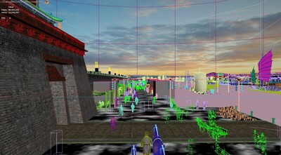 古代运河码头集市古城古镇大运河模型-古代场景模型库-3ds Max(.max)模型下载-cg模型网