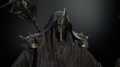 Ripper ghost-死神模型-异形怪物模型库-FBX(.fbx)模型下载-cg模型网