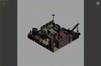 高模建筑 三渲二建筑模型-历史建筑模型库-3ds Max(.max)模型下载-cg模型网