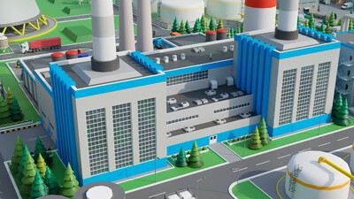 Factory 1-工厂1模型-现代场景模型库-Blender(.blend)模型下载-cg模型网
