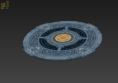 圆台 战场模型-古代场景模型库-FBX(.fbx)模型下载-cg模型网