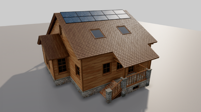 私人住宅 别墅模型-私人住宅模型库-3ds Max(.max)模型下载-cg模型网