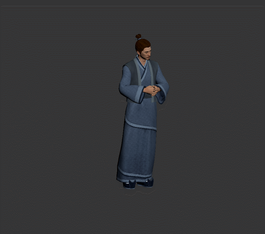 书生 书呆子模型-男人模型库-Marmoset Toolbag(.tbscene/.tbmat)模型下载-cg模型网