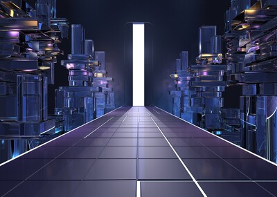 未来科技隧道 未来场景模型-科幻场景模型库-3ds Max(.max)模型下载-cg模型网