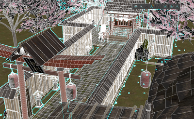 古代建筑模型模型-历史建筑模型库-3ds Max(.max)模型下载-cg模型网