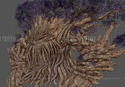 万年树妖 树人模型-异形怪物模型库-FBX(.fbx)模型下载-cg模型网
