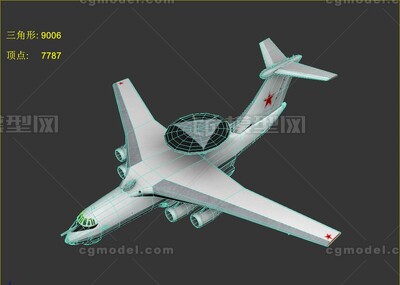 侦察机 高空侦察机模型-客机/民用飞机模型库-3ds Max(.max)模型下载-cg模型网