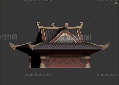 古建 古代建筑模型-历史建筑模型库-3ds Max(.max)模型下载-cg模型网