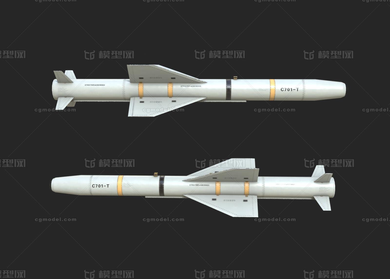 珠海航展 C701模型-其他器械模型库-Substance Painter(.spp/.sbsar)模型下载-cg模型网