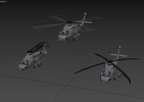 美国海军MH-60R Seahawk海鹰直升机